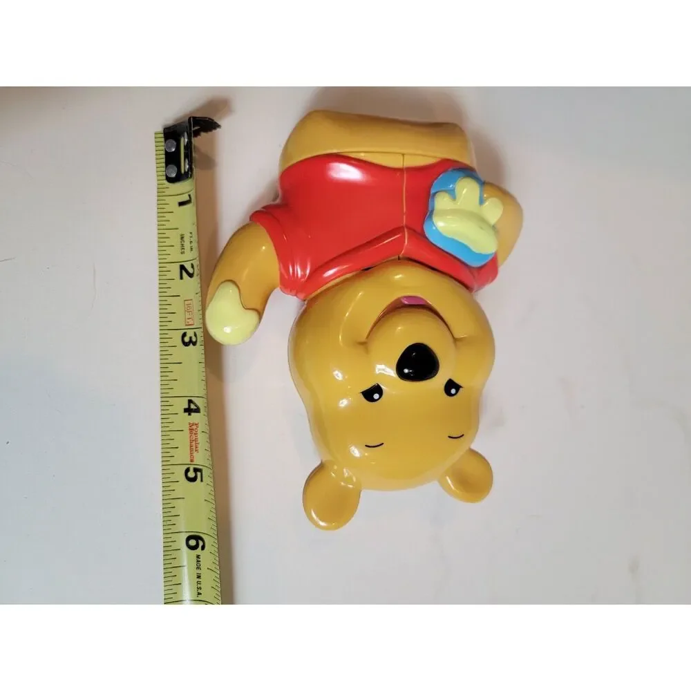 DISNEY MEGA BLOKS TALKING WINNIE THE POOH 7.5” Two Faces‎ Honey Bee